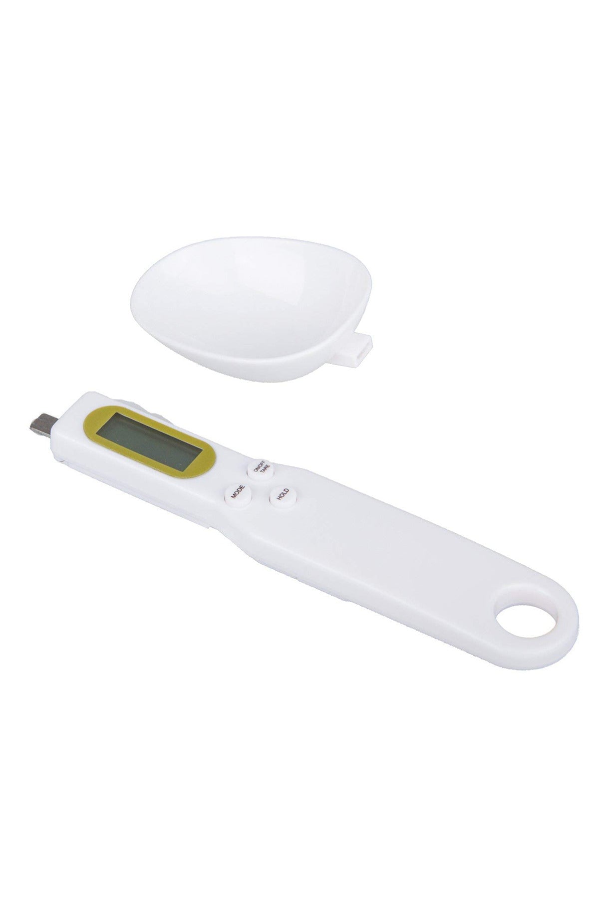 Saona Pil Hediyeli Dijital Kaşık Tartı - Hassas Mutfak Terazisi 500g LCD Ekranlı Ölçü Kaşığı