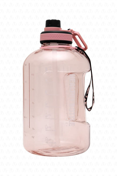 Winta Bpa Içermez Motivasyonel Su Matarası 2.5 Lt Pembe Su Matarası,su Şişesi,suluk