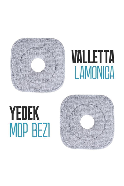 2 Adet Yedek Mop Bezi Lamonica ve Maringa Modeli İle Uyumlu