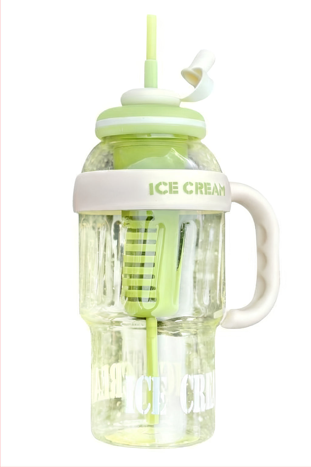 Longinus Bpa İçermez Kolay Taşınabilir Detoks Bölmeli Su Matarası 1300ML (1.3L) Yeşil