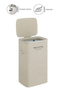 Paloma 60l Tek Yıkanabilir Bölmeli Katlanabilir Kumaş Kirli Çamaşır Sepeti Cappuccino Beige